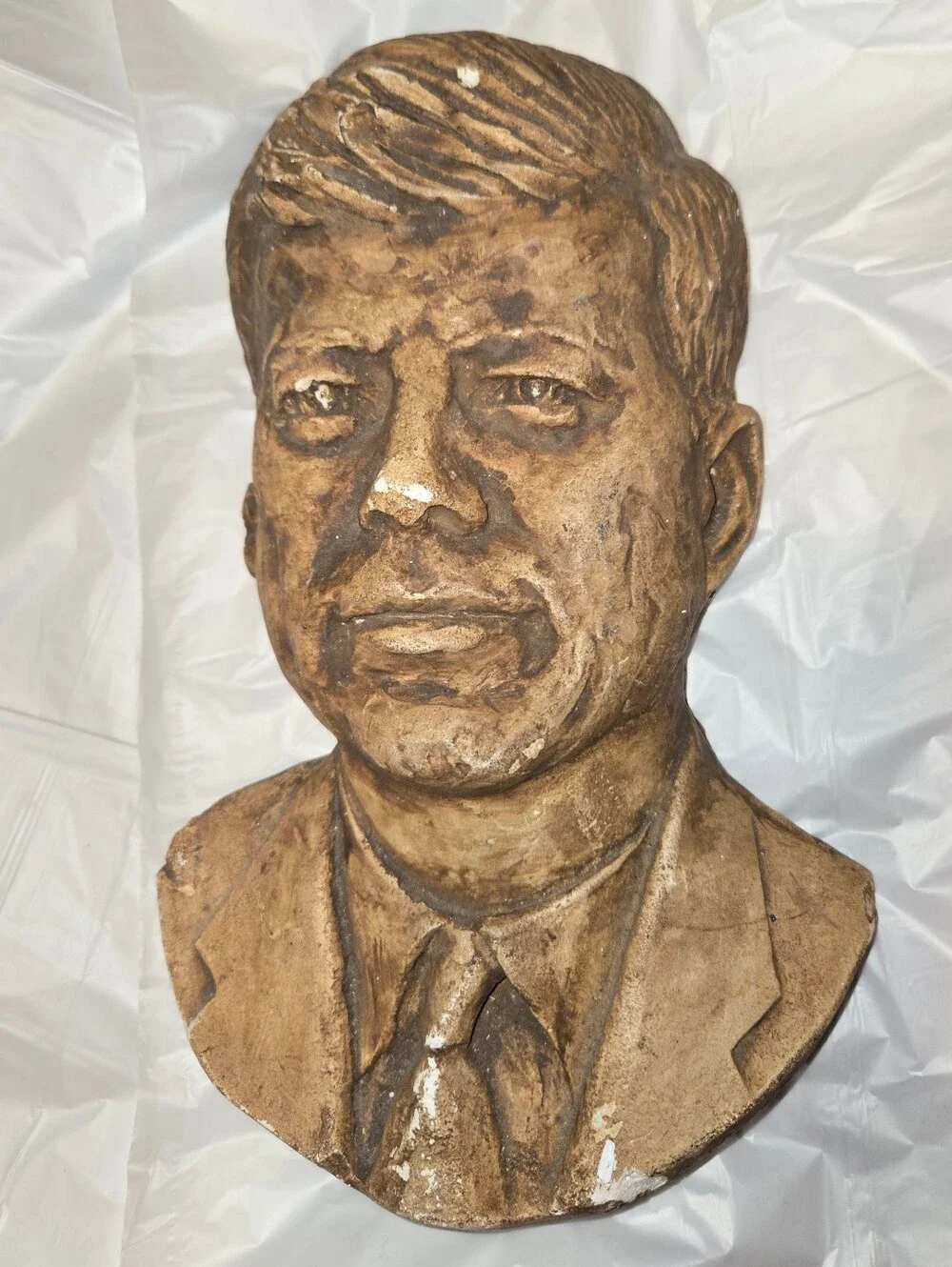 Bronze-Colored JFK Bust